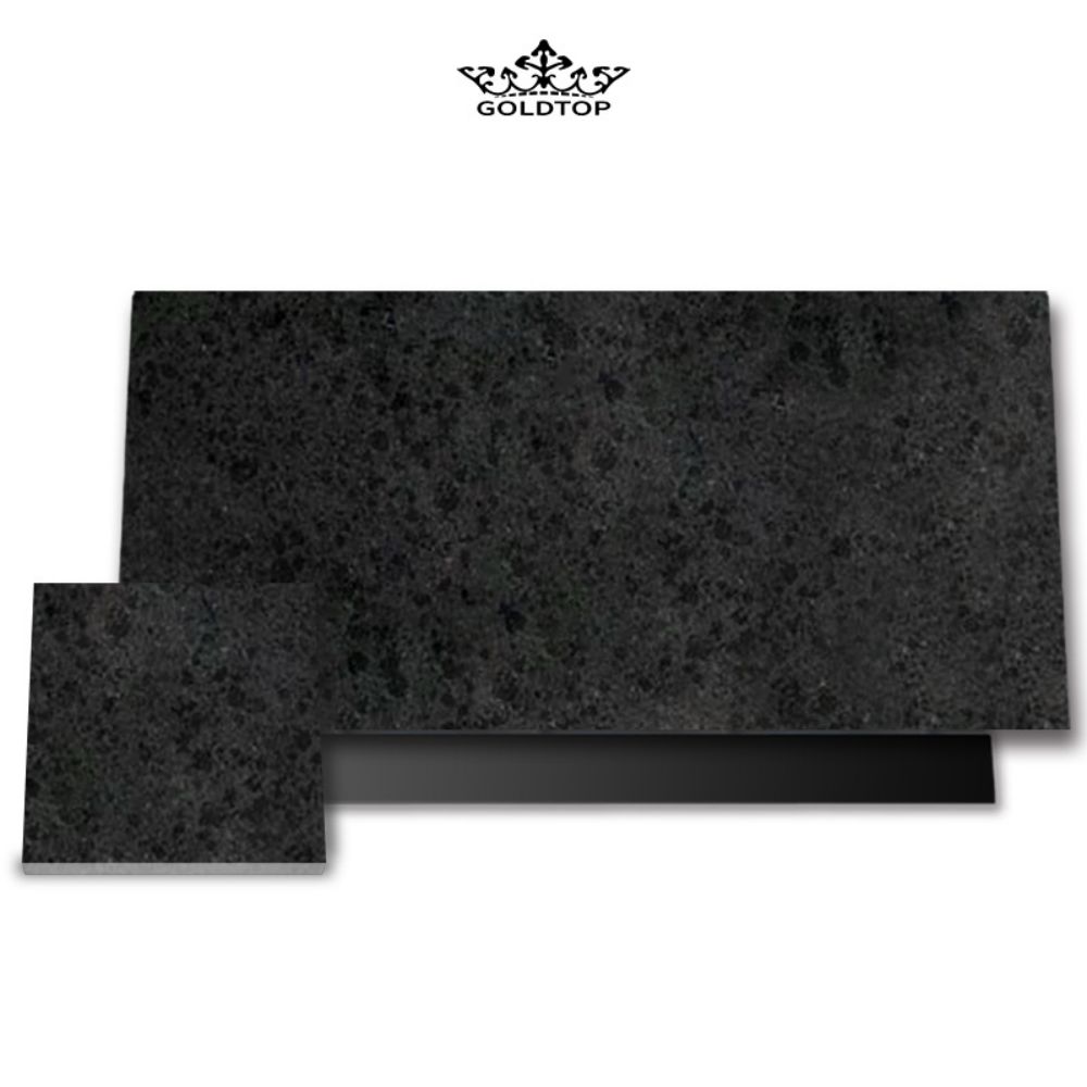 Azulejo de granito negro de basalto negro G684 de China