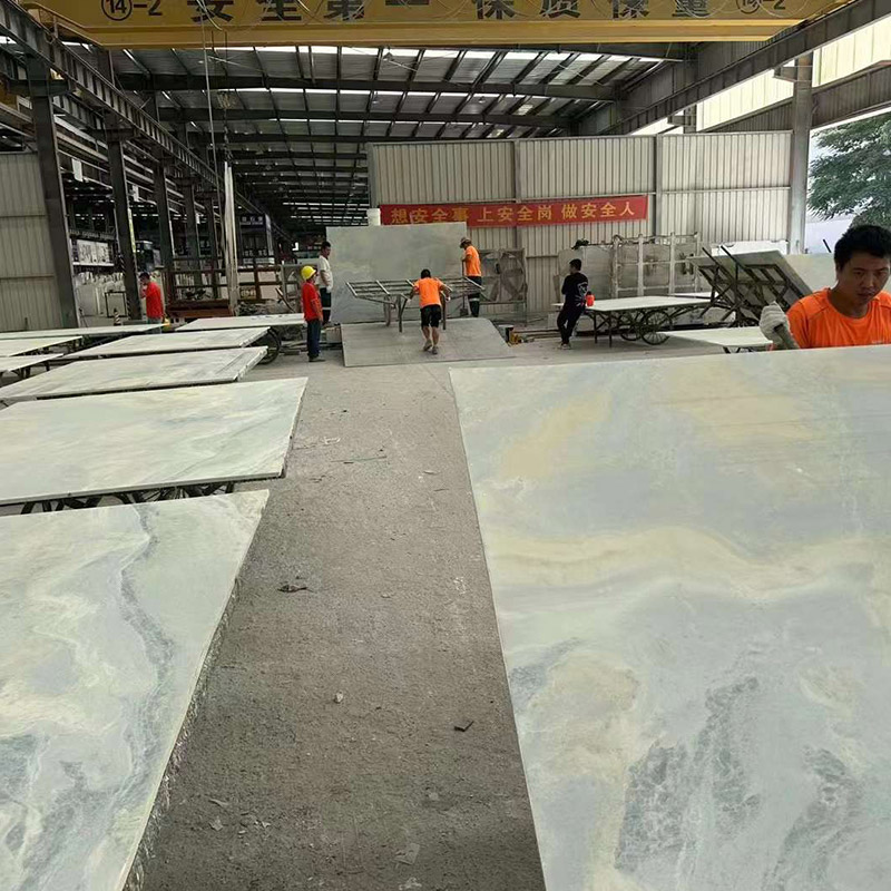 Brasil cielo azul mármol baño decoración piedra natural