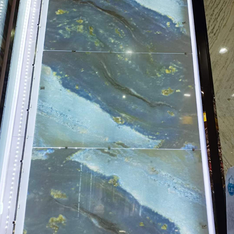 Brasil cielo azul mármol baño decoración piedra natural