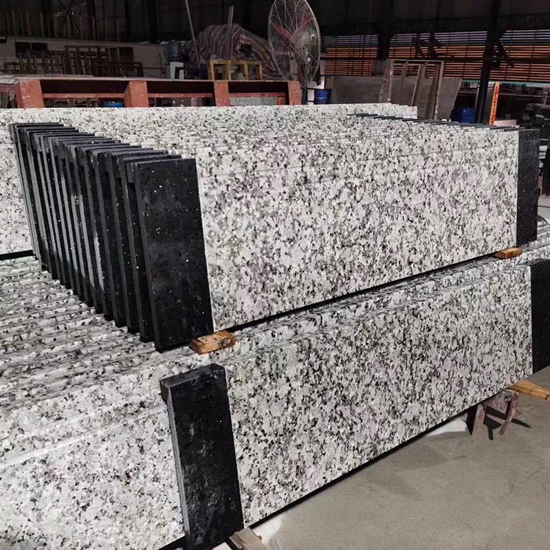 Piedra de fideos de lichi de granito de superficie cocida Personalizar