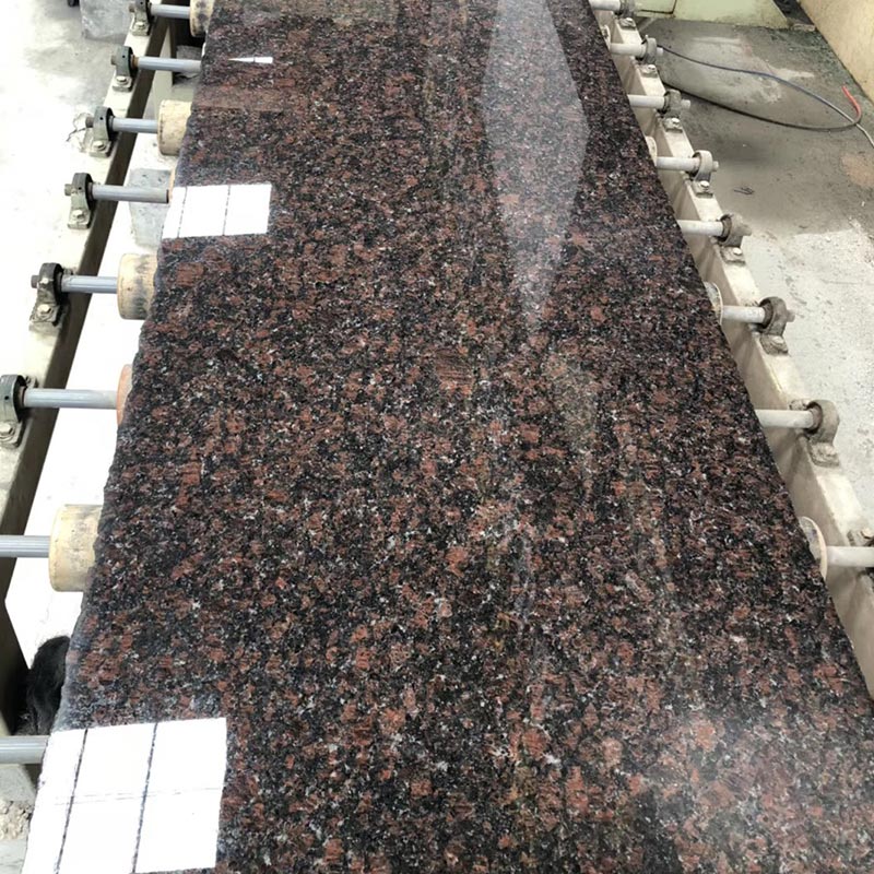 Granito marrón británico Bush martillado flameado al por mayor