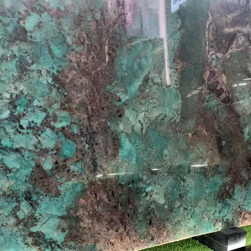 Proveedores de losa de mesa de piedra de lujo de mármol verde de Amazon