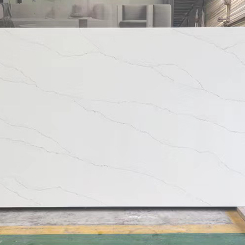 Azulejos de porcelana de losa de cuarzo de mármol blanco Calacatta Precio Consultar