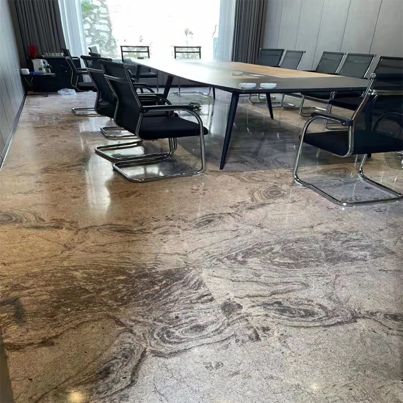 Azulejos de pared de granito púrpura Typhoon Netuno Burdeos al por mayor
