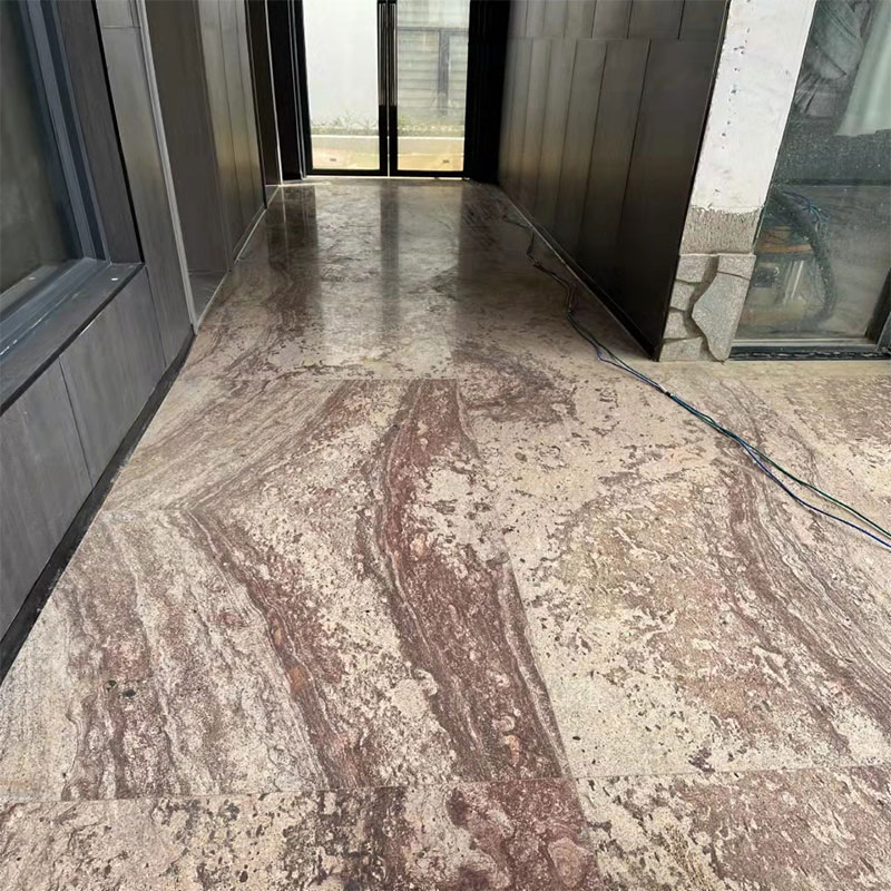 Azulejos de pared de granito púrpura Typhoon Netuno Burdeos al por mayor