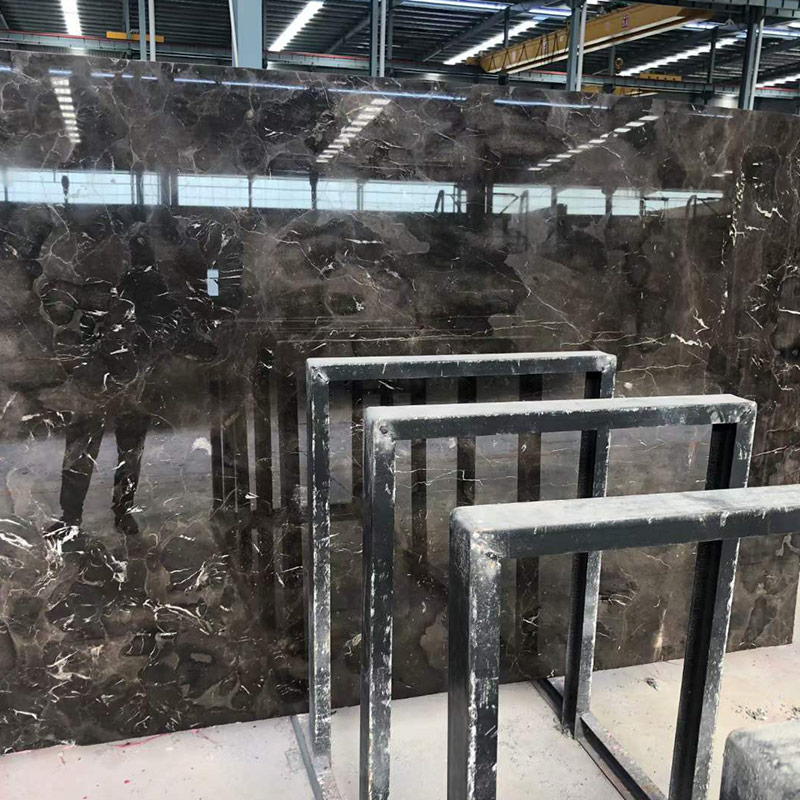 Azulejos de escaleras de piso de mesa de mármol de café negro oscuro Venta