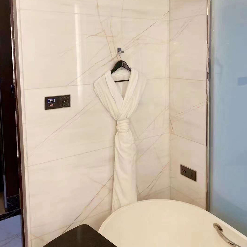 Distribuidor de azulejos de pared de encimeras de ónix de jade blanco de línea roja