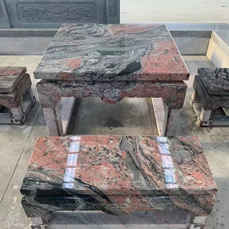 Symphony Red Granite Stone Rock Outdoor Losas Azulejos Parquet
