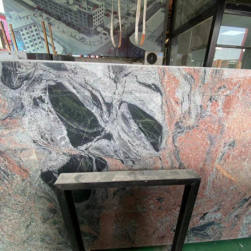 Symphony Red Granite Stone Rock Outdoor Losas Azulejos Parquet
