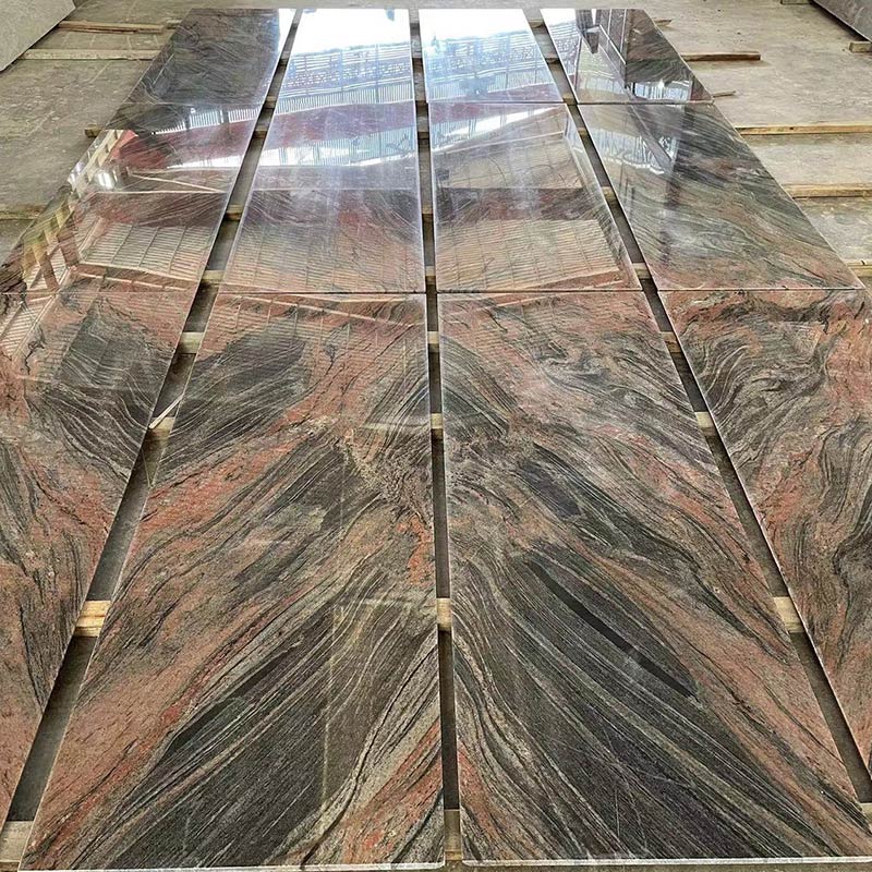Symphony Red Granite Stone Rock Outdoor Losas Azulejos Parquet