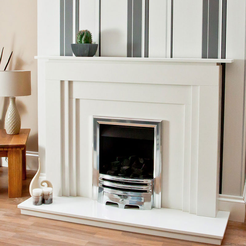 Mármol Chimenea Surround Mantel Wall One Piece Wholesale