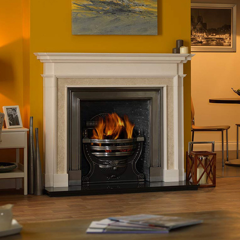 Mármol Chimenea Surround Mantel Wall One Piece Wholesale
