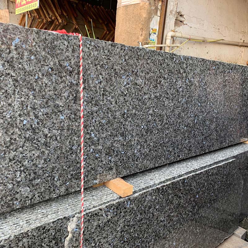 Encimera de losa de granito azul perla