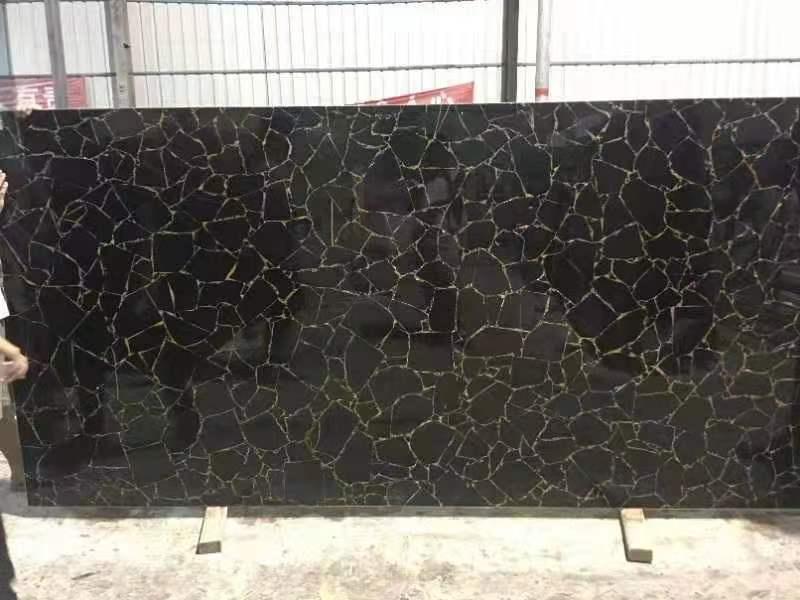 Losas de piedras semipreciosas de obsidiana a la venta