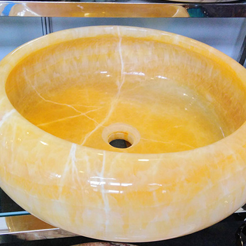 Venta directa de fábrica de fregadero de encimera de soporte de lavabo de mármol