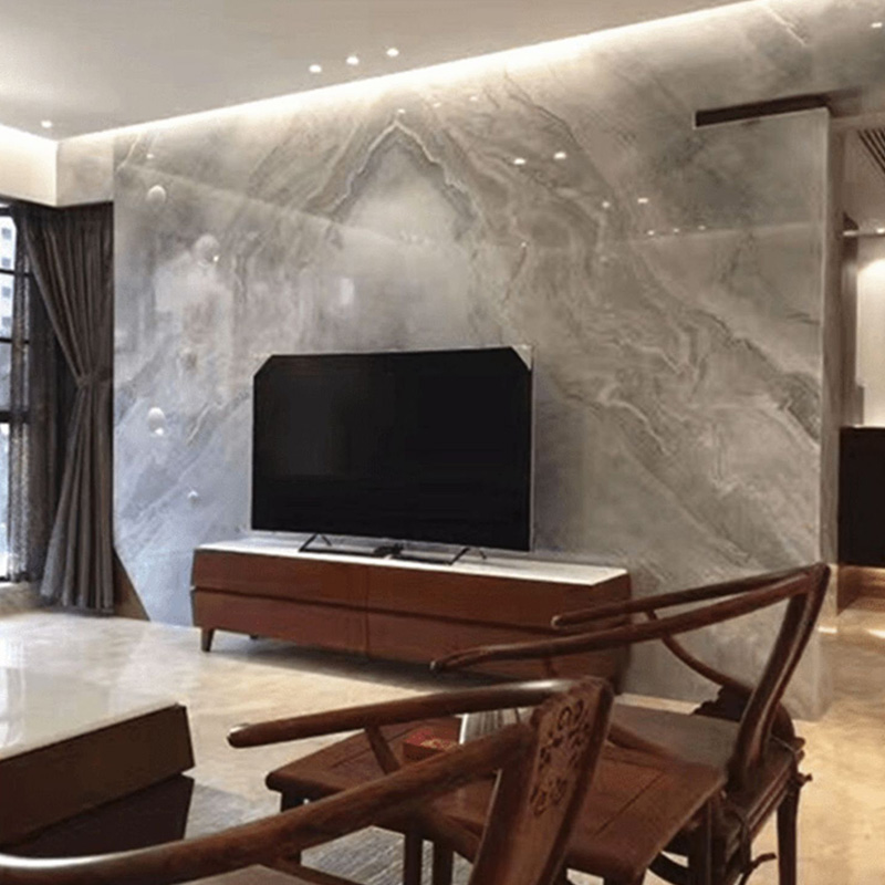 Bruce Gray Marble 600x1200 Azulejos Losas Textura gruesa y delgada