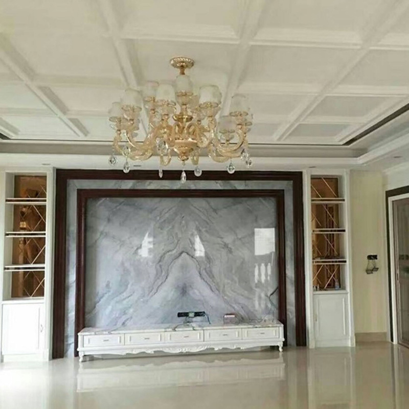 Bruce Gray Marble 600x1200 Azulejos Losas Textura gruesa y delgada
