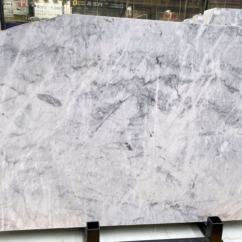 Encimeras de losa de mármol gris real