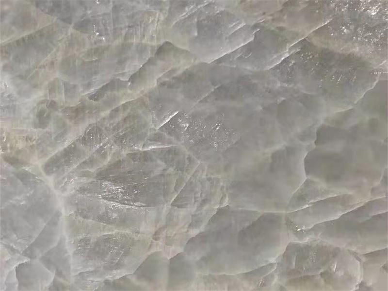 Encimeras translúcidas de losa Ice River Onyx