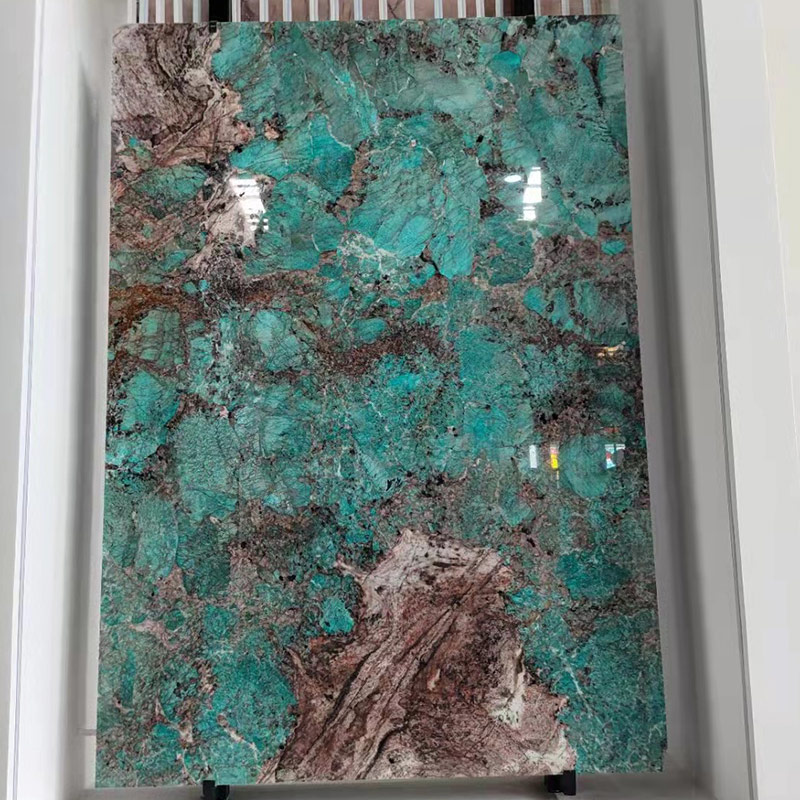 Lujo de losa de mármol verde de Amazon