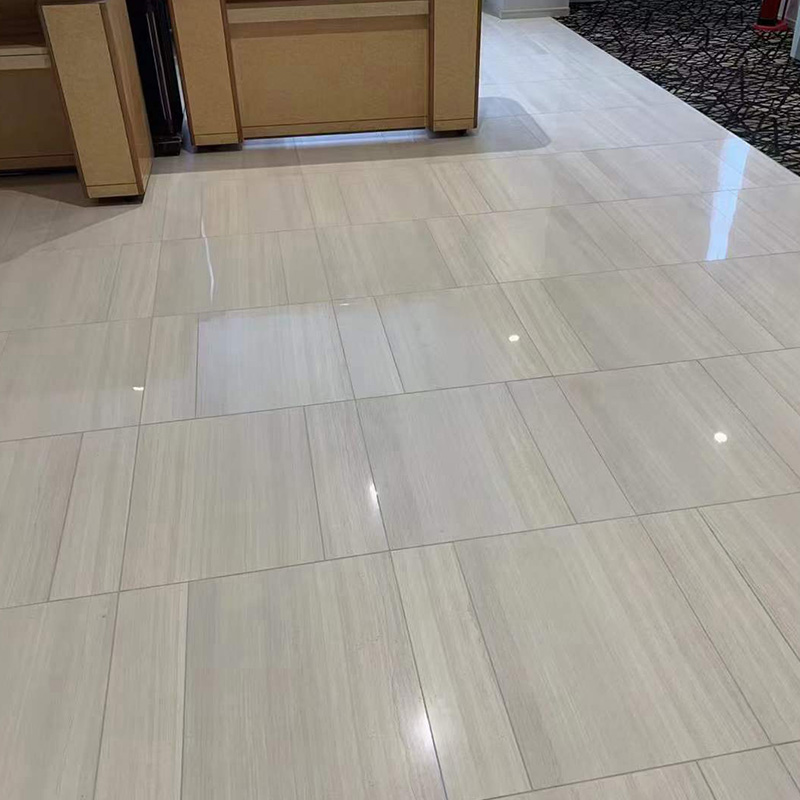 Azulejos de losa de mármol de grano de madera de ginkgo