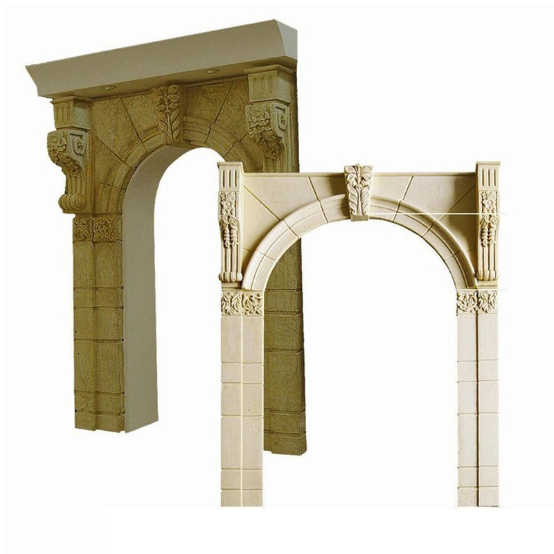 Arco de mármol Columna romana Columnas talladas
