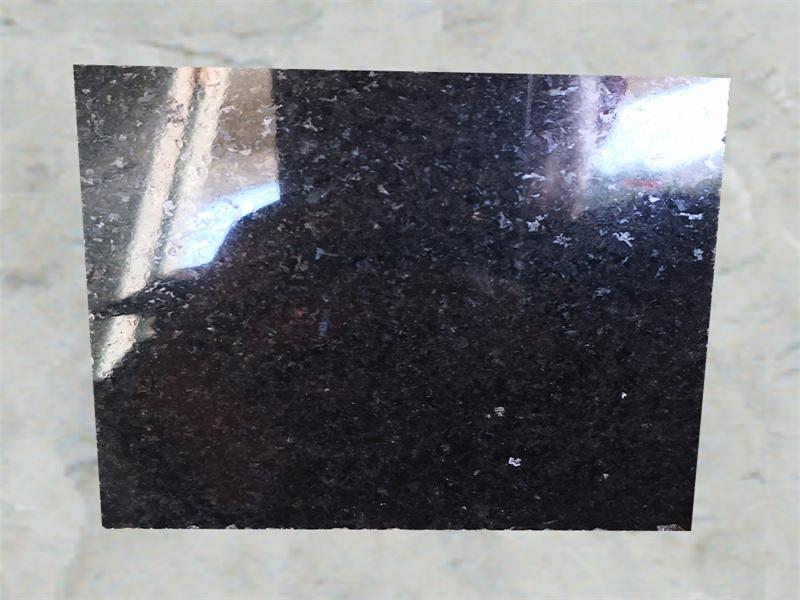 Losas de encimeras de granito negro indio