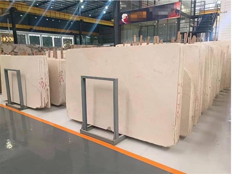 Piedra de losas de mármol beige de Omán