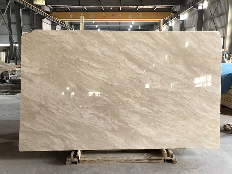 Piedra de losas de mármol beige de Omán