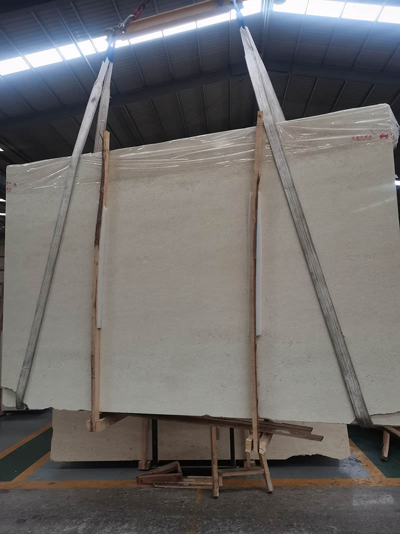 Losas de mármol beige del Sahara de Egipto