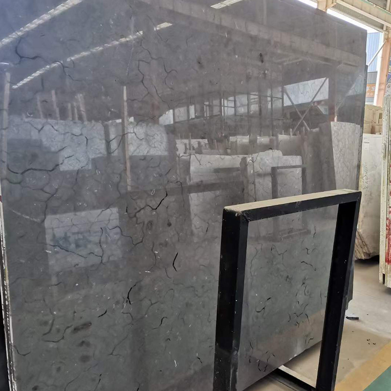 Azulejo y piedra de oráculo de mármol gris