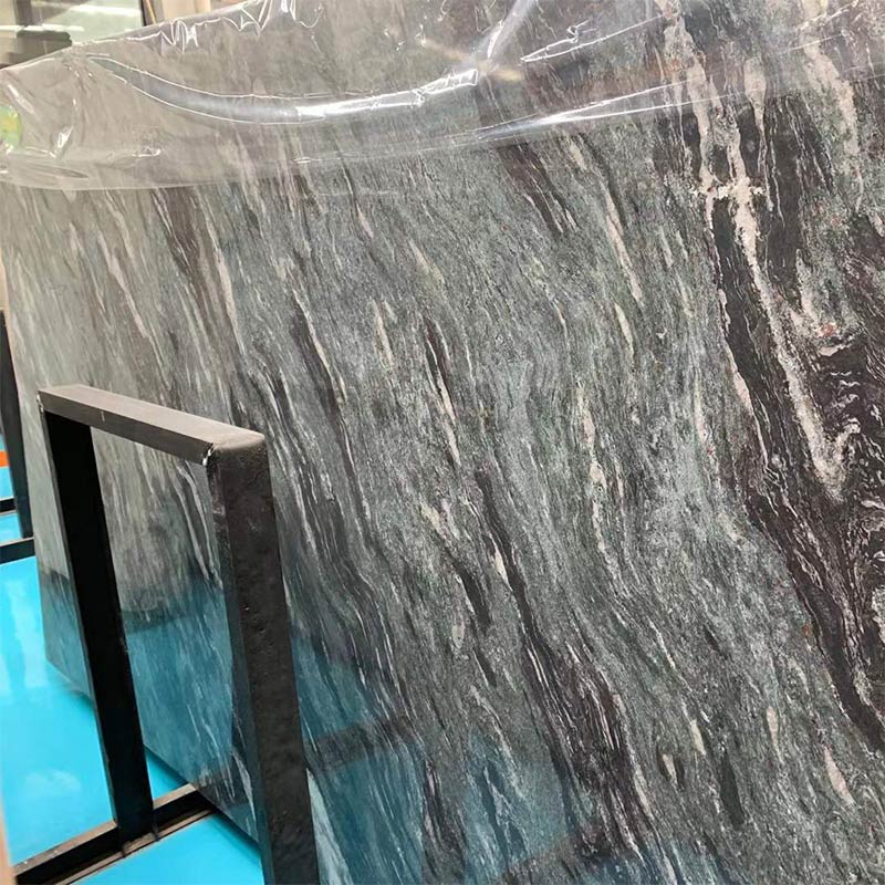Losas de mármol verde noruego