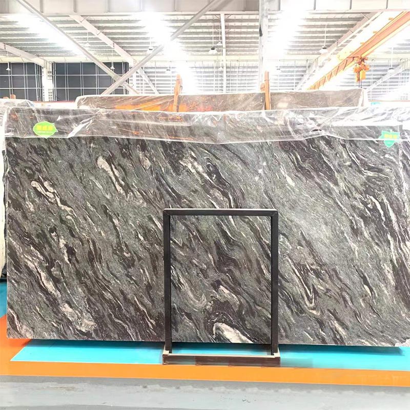 Losas de mármol verde noruego