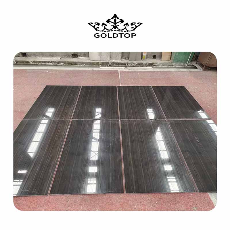Losas de mármol Woodridge negro ébano