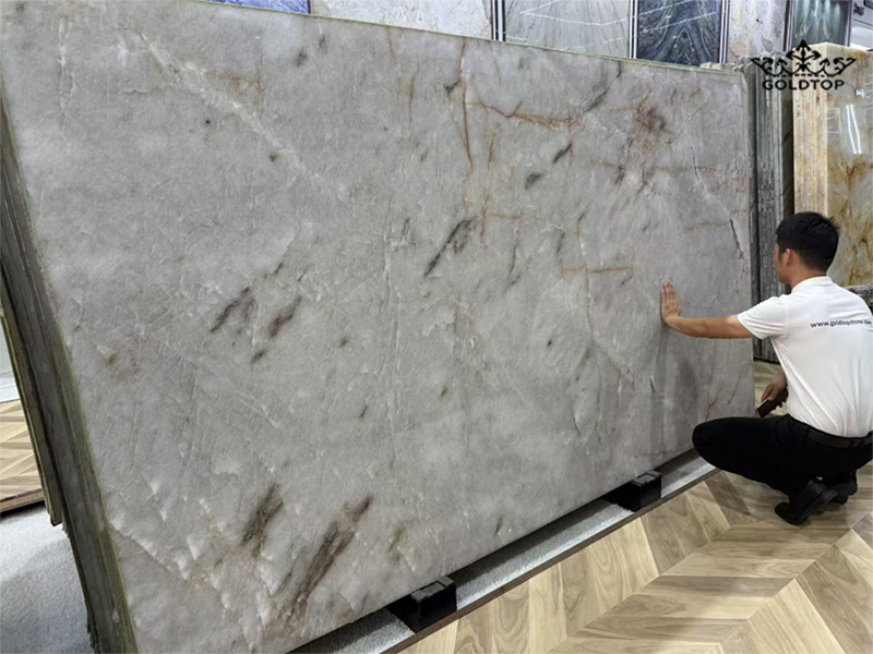 Zurich white Quartzite slabs