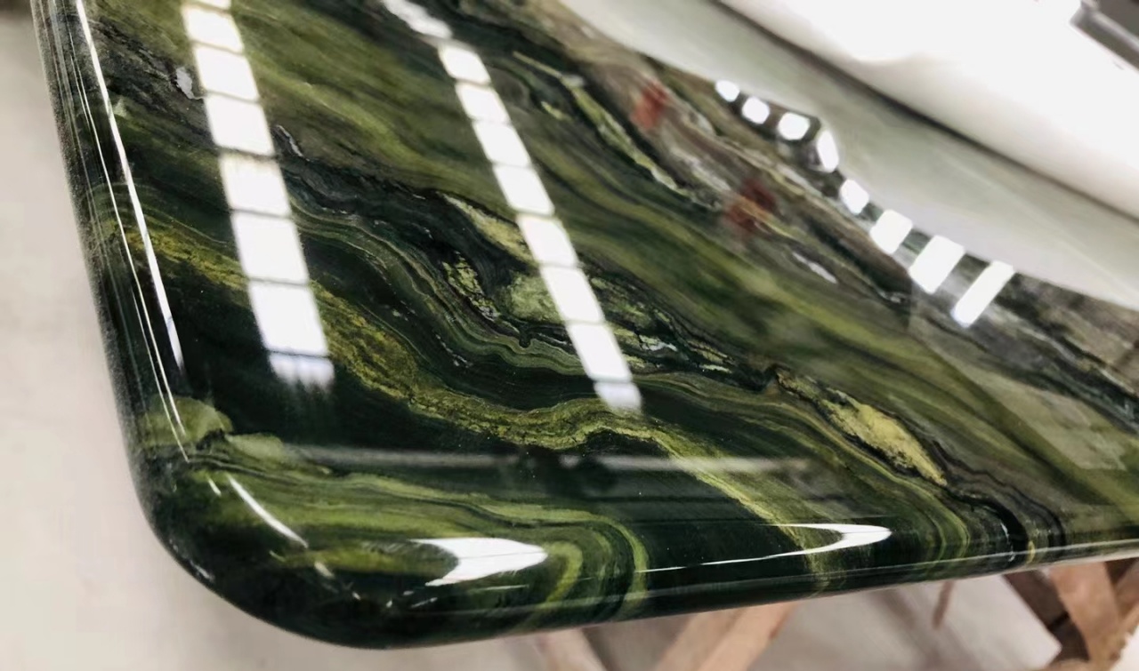 Green Silk Quartzite Countertops