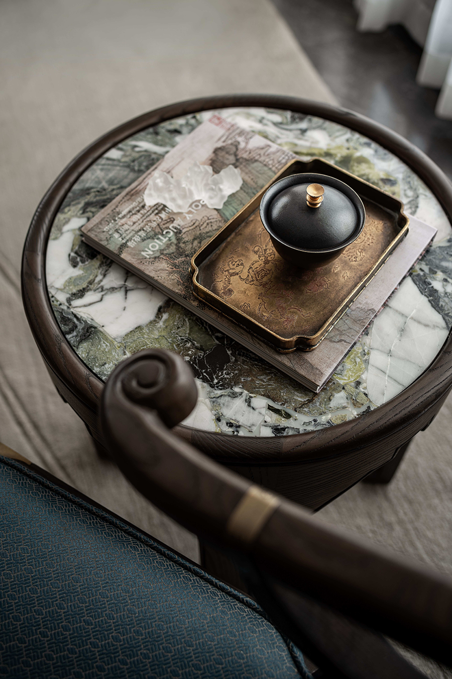 Cold Emerald Marble furniture