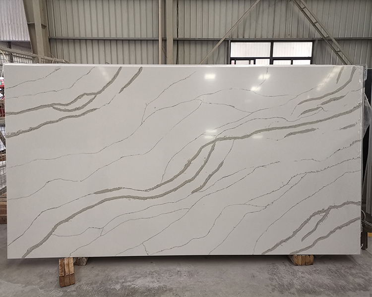 5013 Mystery White Calacatta Quartz Countertops Supplier