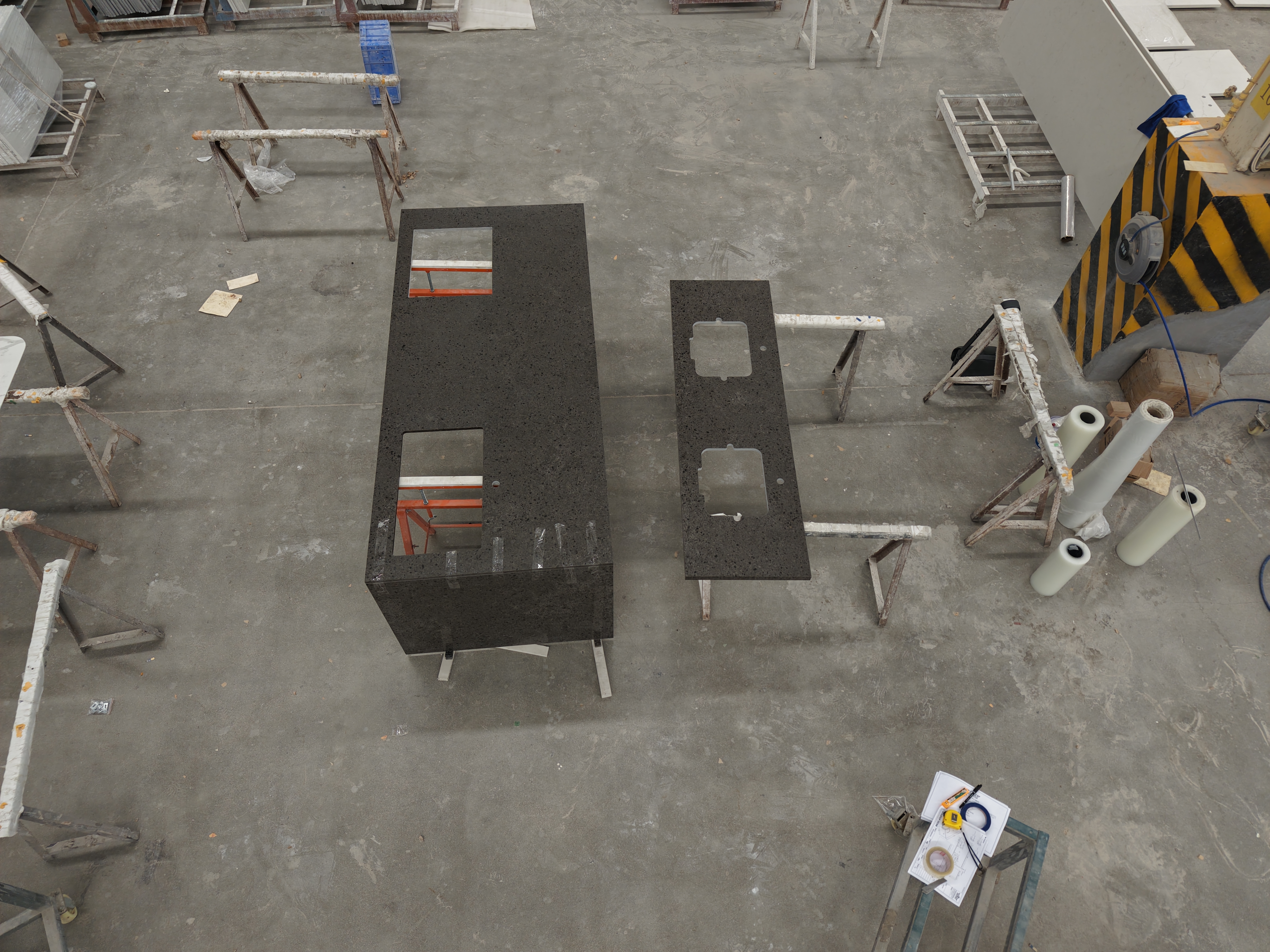 4058 Lagos Azul Marble Quartz Slab