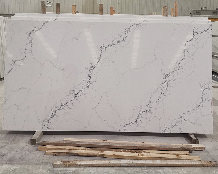 5065 Calacatta Vivo White Quartz Countertops Wholesale