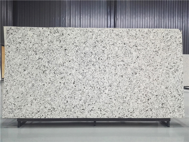 3020 Wing Soar Dark Grey Sparkle Quartz Countertops