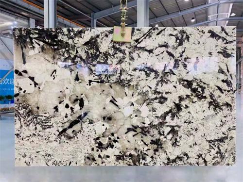 Snow White Quartzite Slabs for Interiror Tops and Wall Decoration