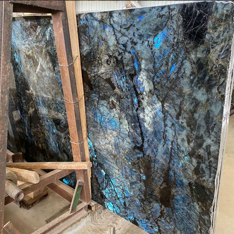 blue granite slab