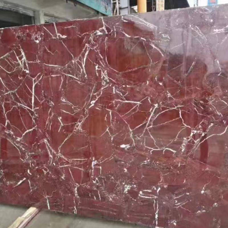 Violet Red Countertops Slab Marble