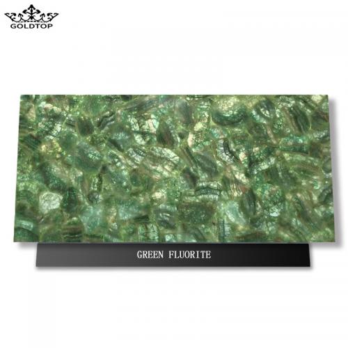 Natural Green Fluorite Countertop