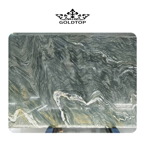 Landscape Green Marble Slabs & Tiles