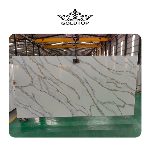 5066 Calacatta Fendy White Quartz