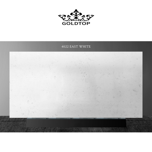 4022 East White Marble Quartz Slab