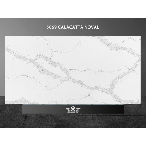 5069 Calacatta Novel White Quartz