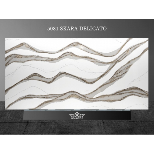 5081 Skara Delicato White Calacatta Quartz